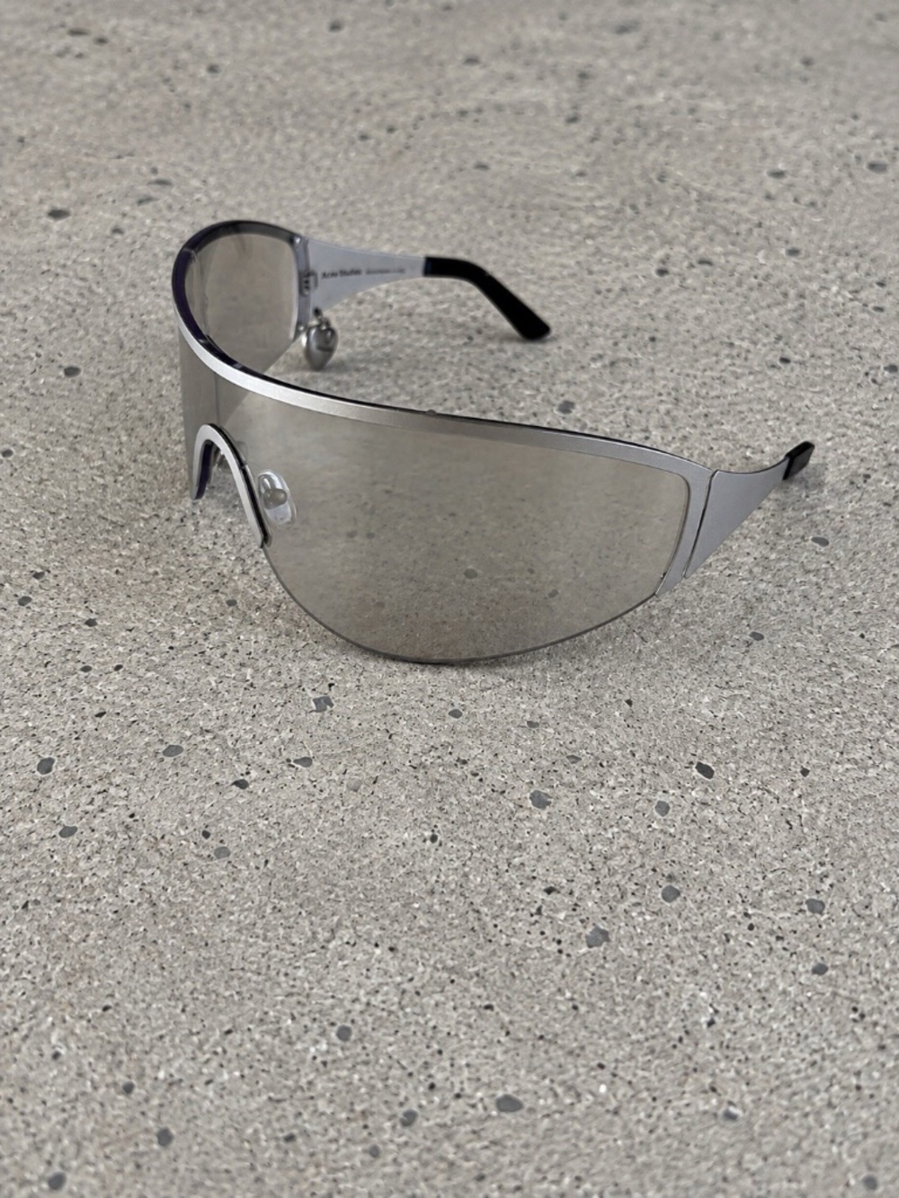 ACNE STUDIOS C30059 151-90 AWN Metal Frame Sunglasses NEW *RARE❤️